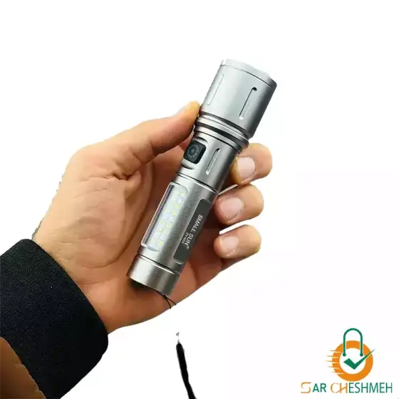 چراغ قوه جیبی فانوس دار اسمال سان مدل ZY-603