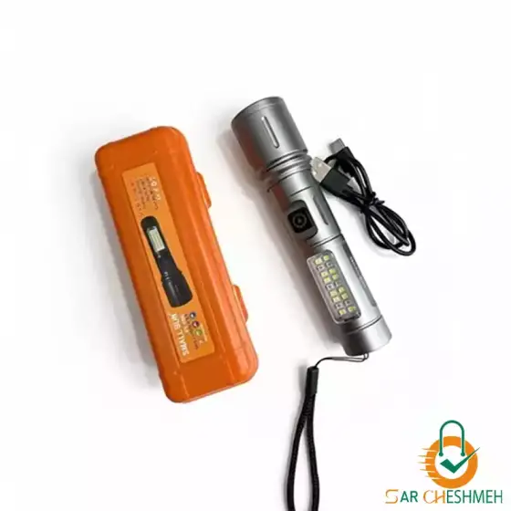 چراغ قوه جیبی فانوس دار اسمال سان مدل ZY-603