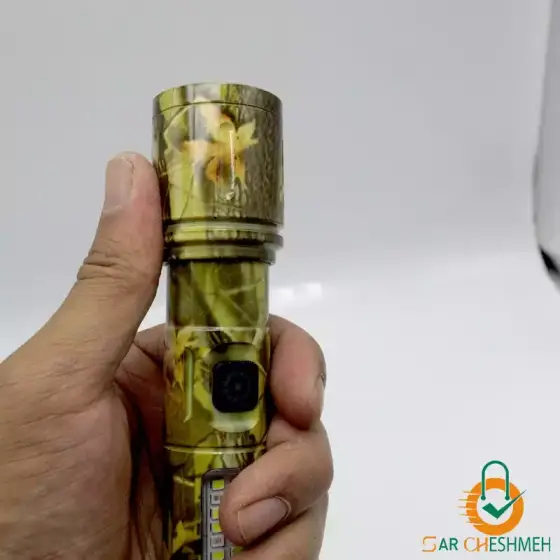 چراغ قوه جیبی فانوس دار اسمال سان مدل ZY-536