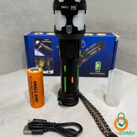 چراغ قوه زومدار اسمال سان مدل ZY-2405