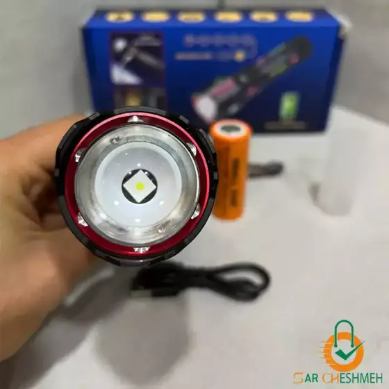 چراغ قوه زومدار اسمال سان مدل ZY-2405