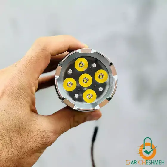 چراغ قوه 5 لامپ اسمال سان مدل ZY-T810