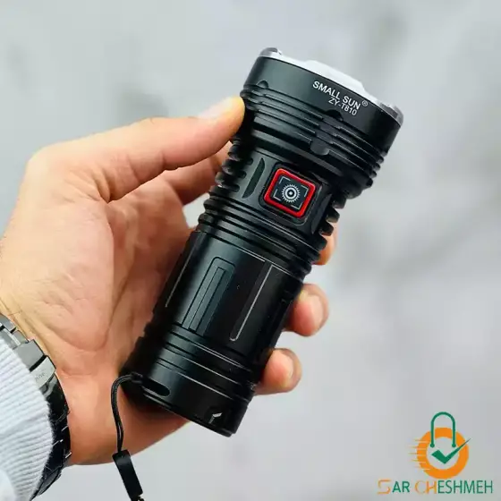 چراغ قوه 5 لامپ اسمال سان مدل ZY-T810