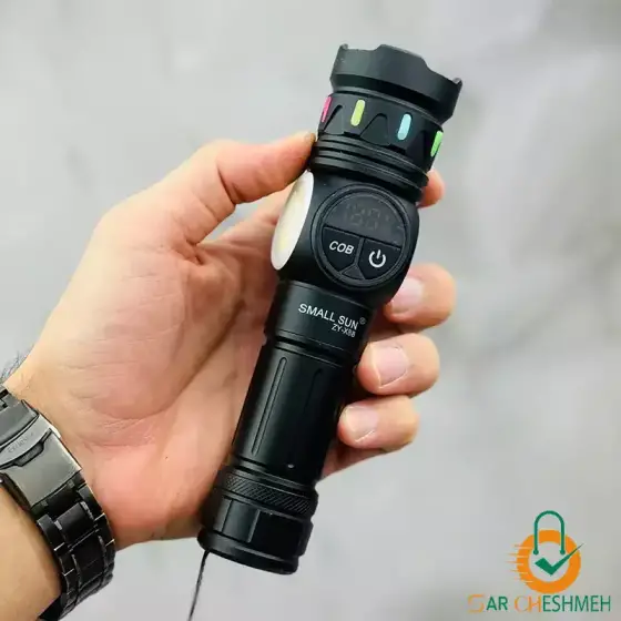 چراغ قوه فانوسی زومدار اسمال سان مدل ZY-X88