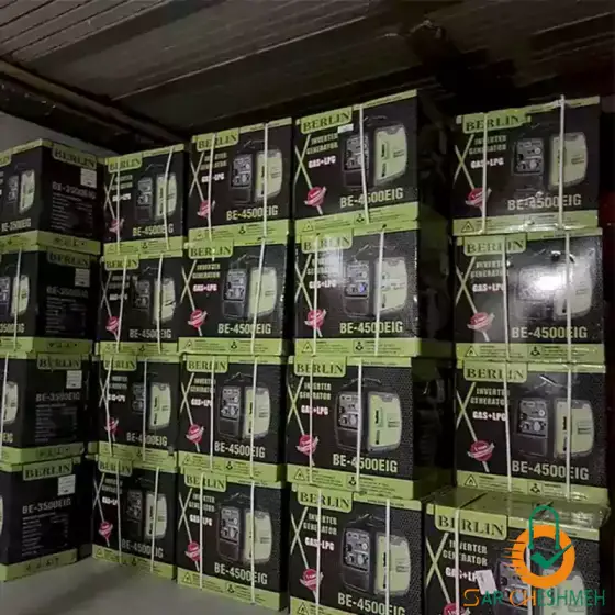 موتور برق 4.5 کیلووات سه گانه سوز جنرال برلین مدل BE-4500EIG