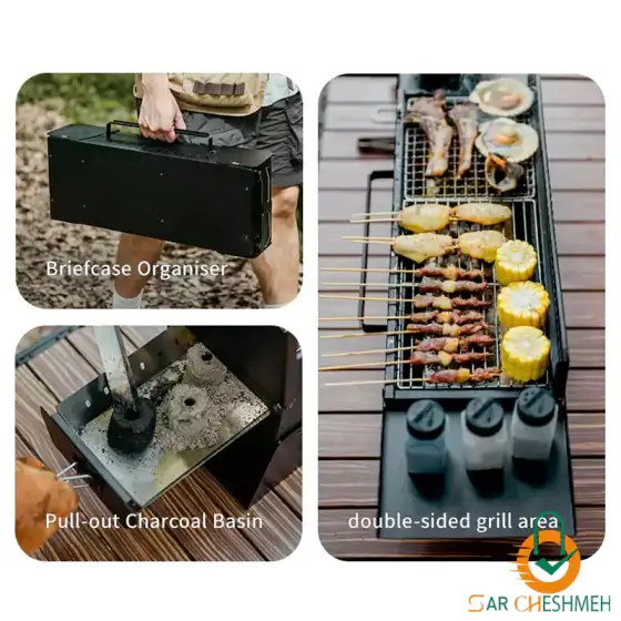 باربیکیو رومیزی تاشو نیچرهایک مدل CNK2450CF018