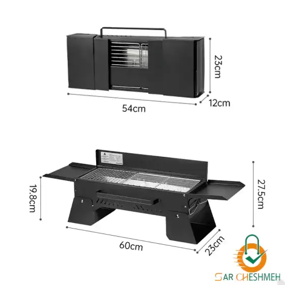 باربیکیو رومیزی تاشو نیچرهایک مدل CNK2450CF018