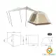 چادر اتوماتیک 3-4 نفره آنگو نیچرهایک مدل CNK2450WS021