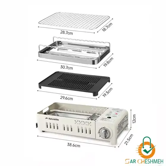 اجاق گاز کمپینگ نیچرهایک مدل CNK2450CF033