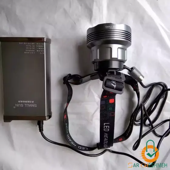 چراغ پیشانی زومدار اسمال سان مدل ZY-H109