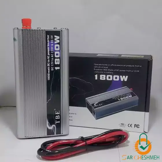 اینورتر مبدل برق خودرو تی بی ای مدل TBE1800W