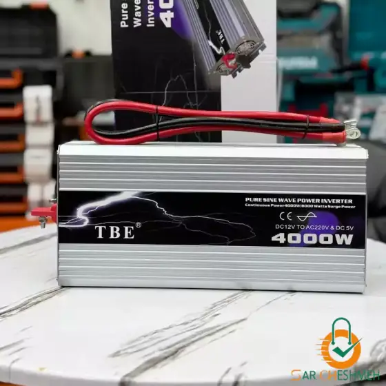 اینورتر مبدل برق خودرو تی بی ای مدل TBE4000W تمام سینوسی