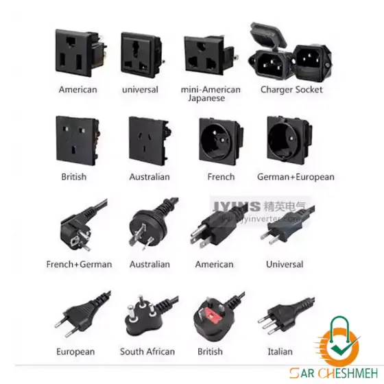 اینورتر مبدل برق خودرو تی بی ای مدل TBE5000W