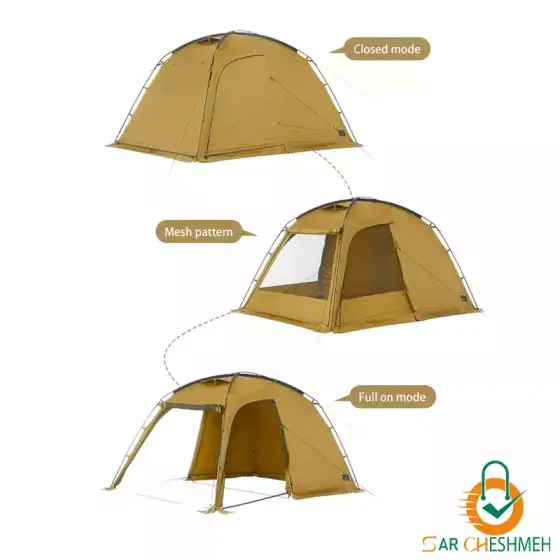 چادر دو نفره 7.6 DUNE نیچرهایک مدل CNH22ZP028