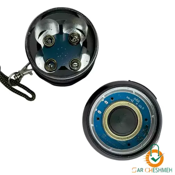 چراغ قوه 6 لامپ یووی UV اسمال سان مدل ZY-H4 6LED