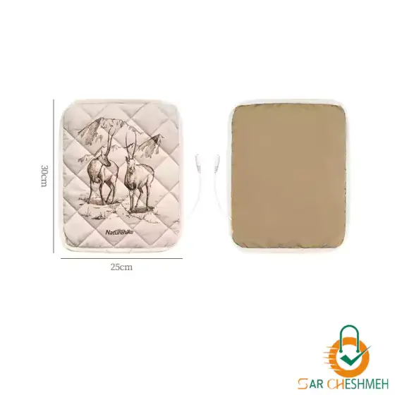 پد گرمایش طرح خرس و گوزن نیچرهاک مدل NH20FCD15