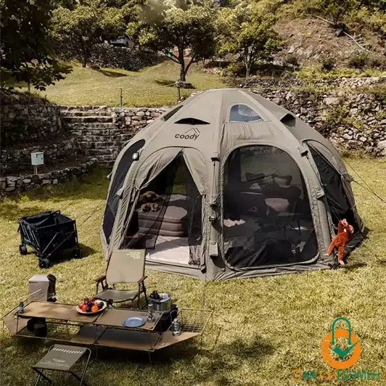 چادر بادی 4 تا 5 نفره کودی مدل Dome