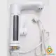 شیر برقی سفید دارای گرم کن فوری با صفحه نمایش LED