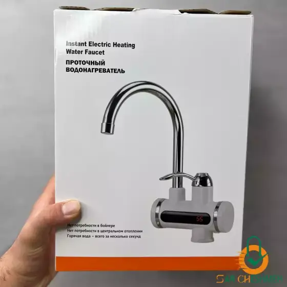 شیر برقی 3300 وات دارای نمایشگر LED گرم کن دار