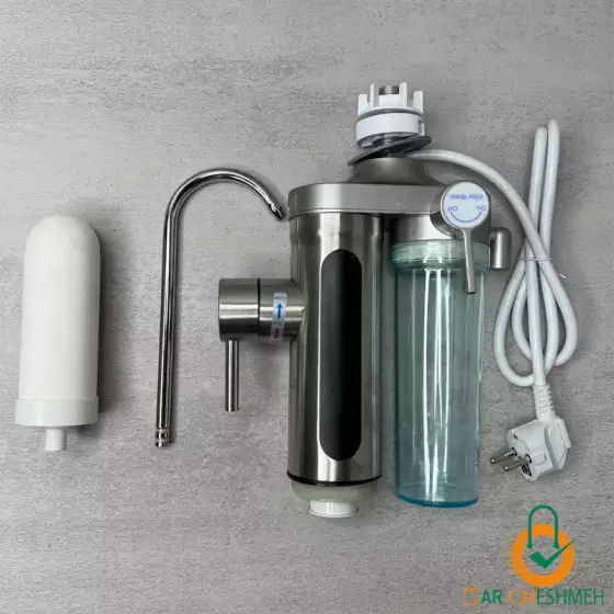 شیر آب برقی چندمنظوره دارای تصفیه و گرم کن