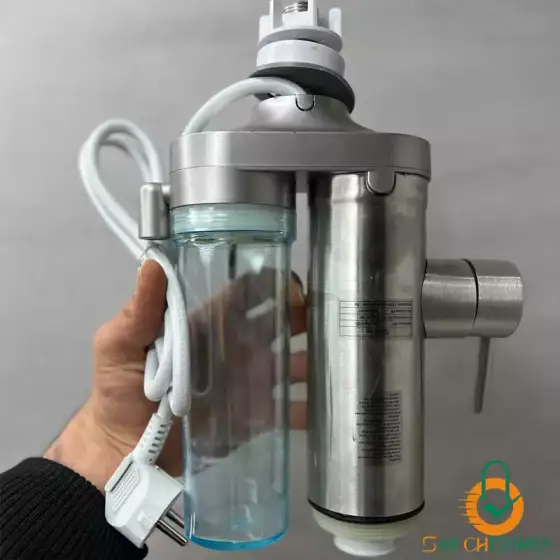 شیر آب برقی چندمنظوره دارای تصفیه و گرم کن