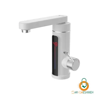 شیر آب برقی گرم کن دار 3000w (سفید)