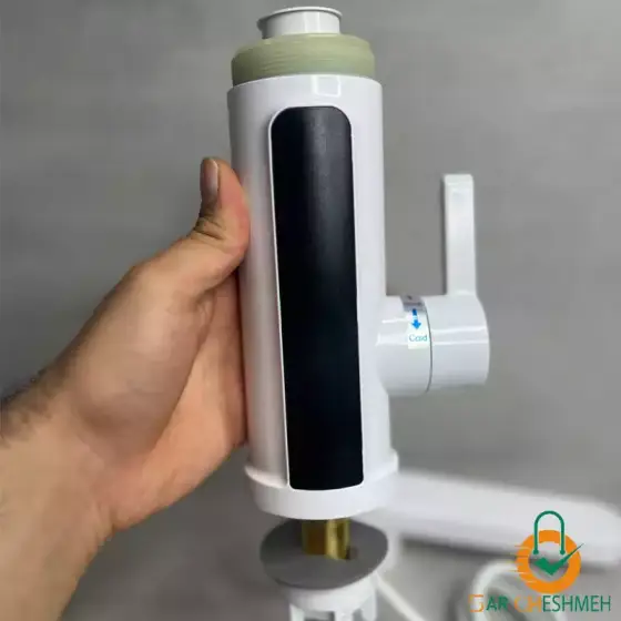 شیر آب برقی گرم کن دار 3000w (سفید)