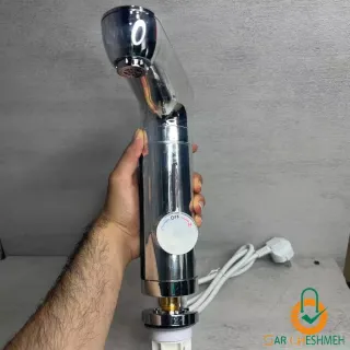 شیر برقی استیل دارای گرم کن فوری با صفحه نمایش LED