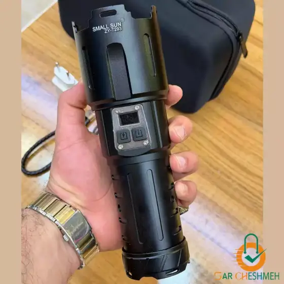 چراغ قوه پلیسی زومدار اسمال سان مدل ZY-T293