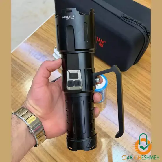 چراغ قوه پلیسی زومدار اسمال سان مدل ZY-T293
