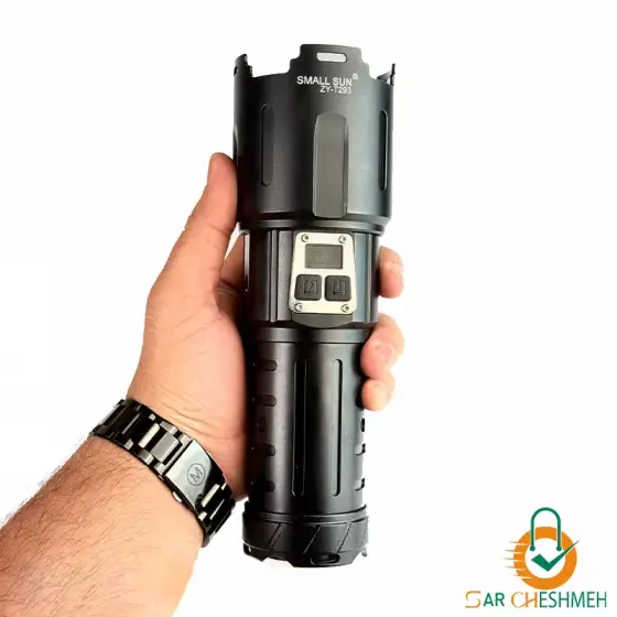 چراغ قوه پلیسی زومدار اسمال سان مدل ZY-T293