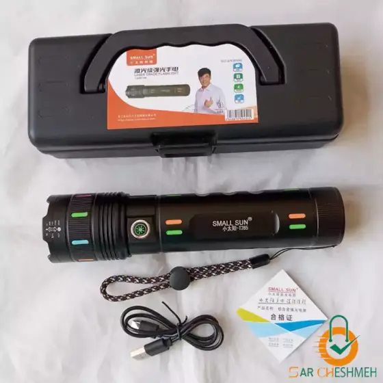 چراغ قوه زوم دار اسمال سان مدل ZY-T285