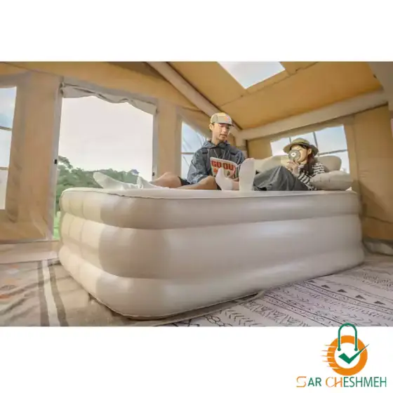 تشک بادی دو نفره دارای تکیه‌گاه نیچرهایک مدل CNH22DZ002