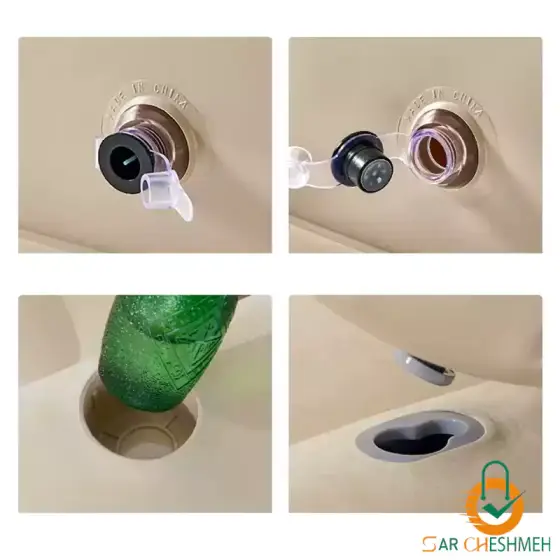 تشک بادی دو نفره دارای تکیه‌گاه نیچرهایک مدل CNH22DZ002