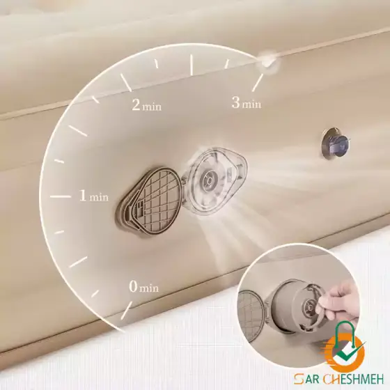 تشک بادی دو نفره دارای تکیه‌گاه نیچرهایک مدل CNH22DZ002