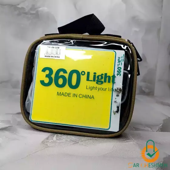چراغ کمپینگ 360 لایت مدل TM-08 COB