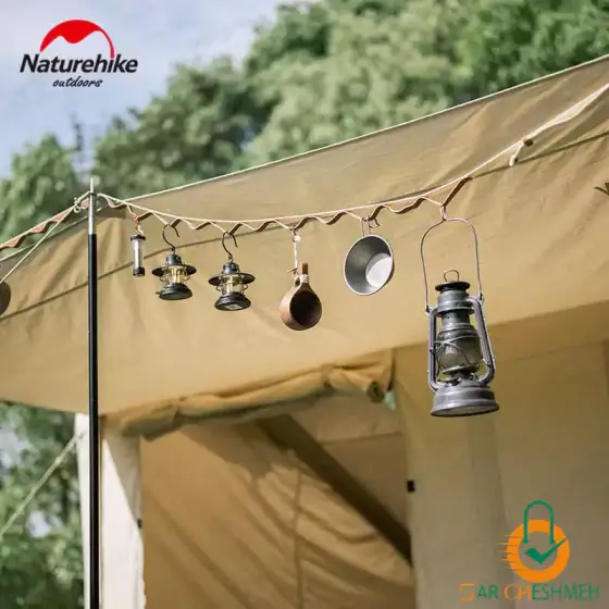 طناب آویز چرم گاوی نیچرهایک مدل NH22PS003