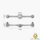 آداپتور مبدل کپسول گاز نیچرهایک مدل CNH22CJ022
